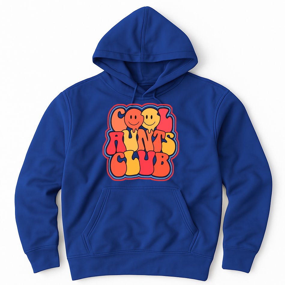 Cool Aunts Club Cute Groovy Aunt Life Auntie Gift Hoodie