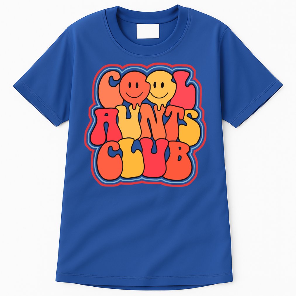 Cool Aunts Club Cute Groovy Aunt Life Auntie Gift Tall T-Shirt
