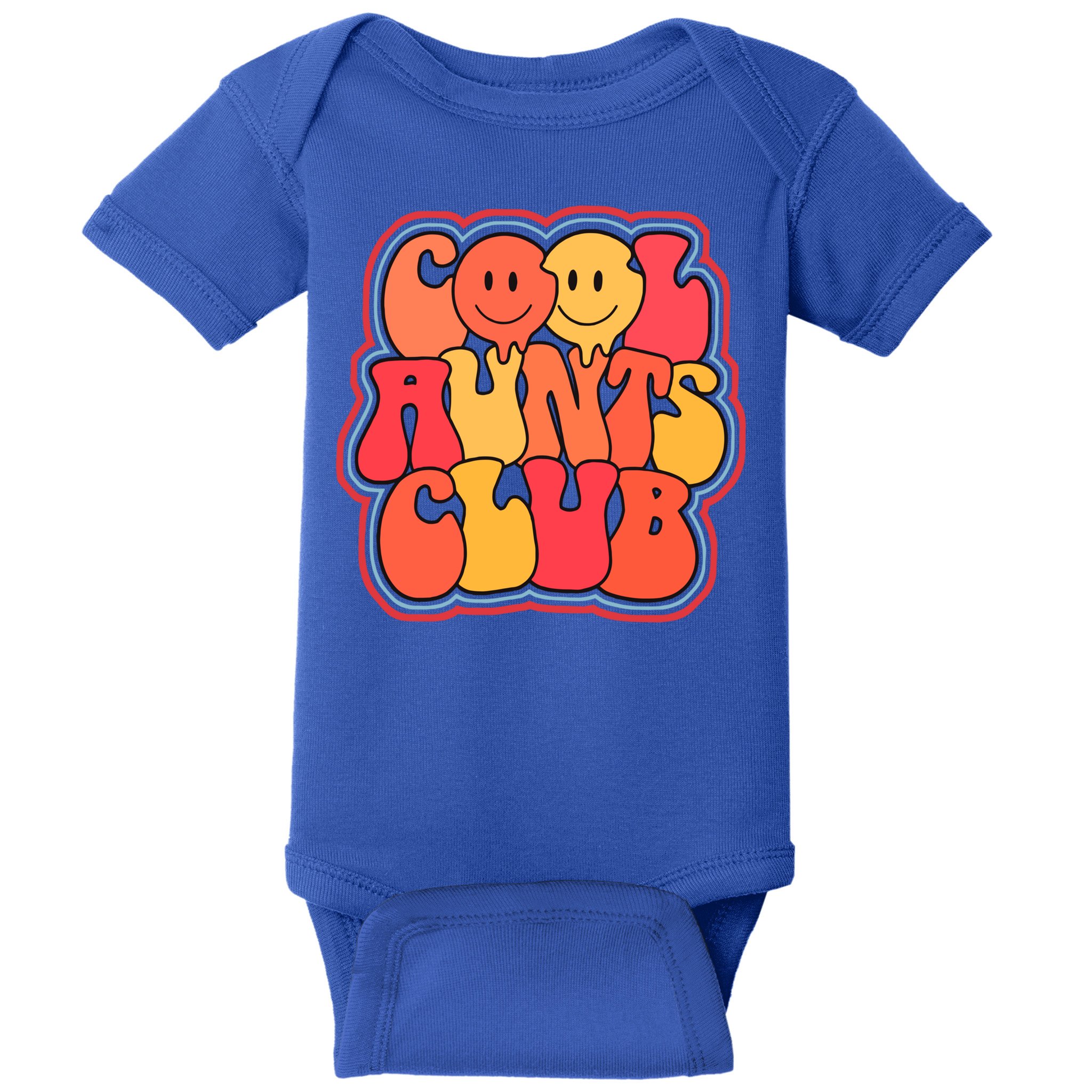 Cool Aunts Club Cute Groovy Aunt Life Auntie Gift Baby Bodysuit