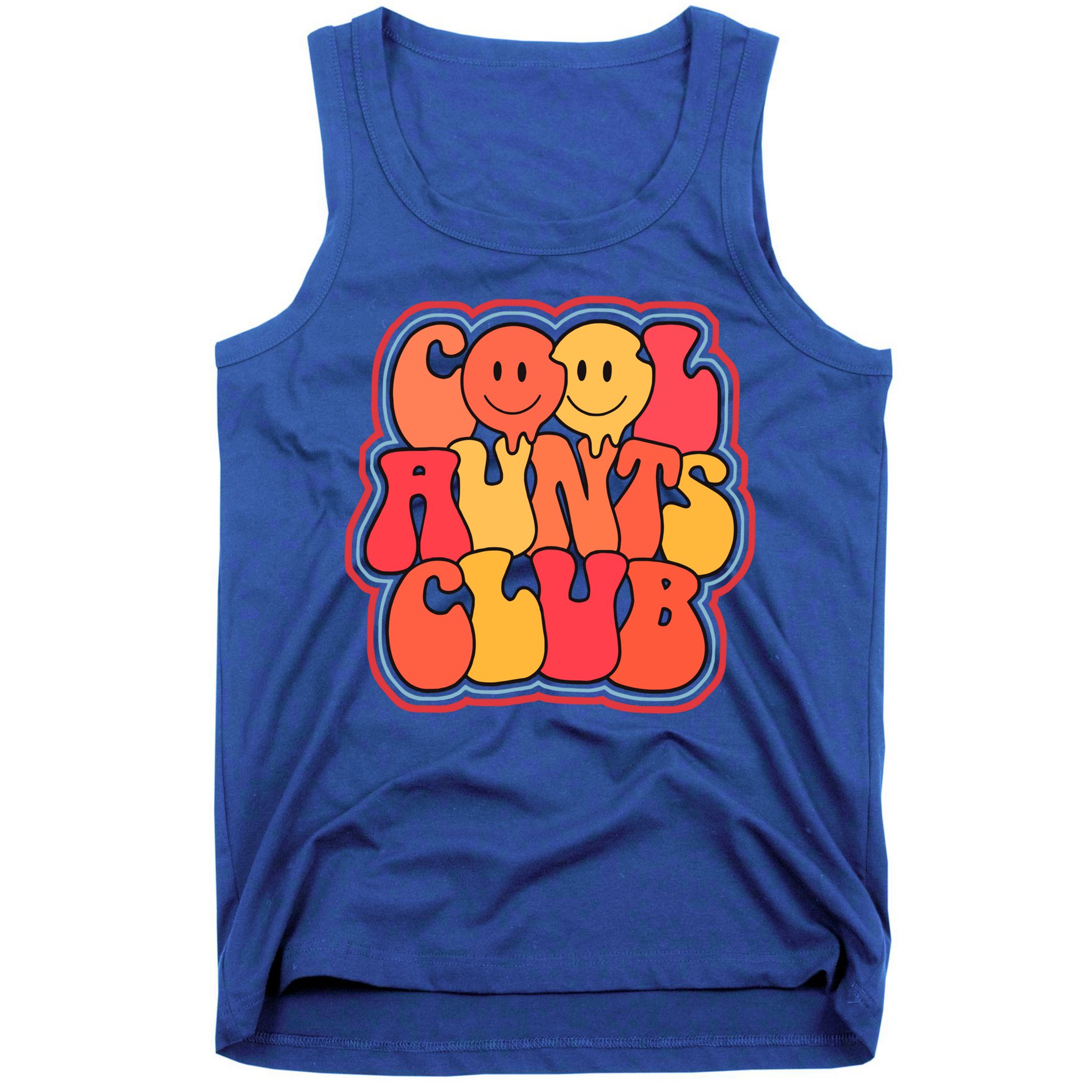 Cool Aunts Club Cute Groovy Aunt Life Auntie Gift Tank Top
