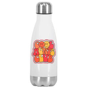 Cool Aunts Club Cute Groovy Aunt Life Auntie Gift Stainless Steel Insulated Water Bottle