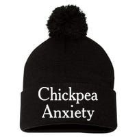 Chickpea Anxiety Pom Pom 12in Knit Beanie