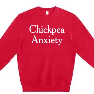 Chickpea Anxiety Premium Crewneck Sweatshirt