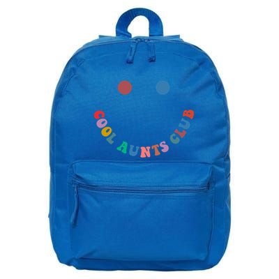Cool Aunts Club Auntie Best Aunt Ever Gift For Aunt Both Sid Cool Gift 16 in Basic Backpack
