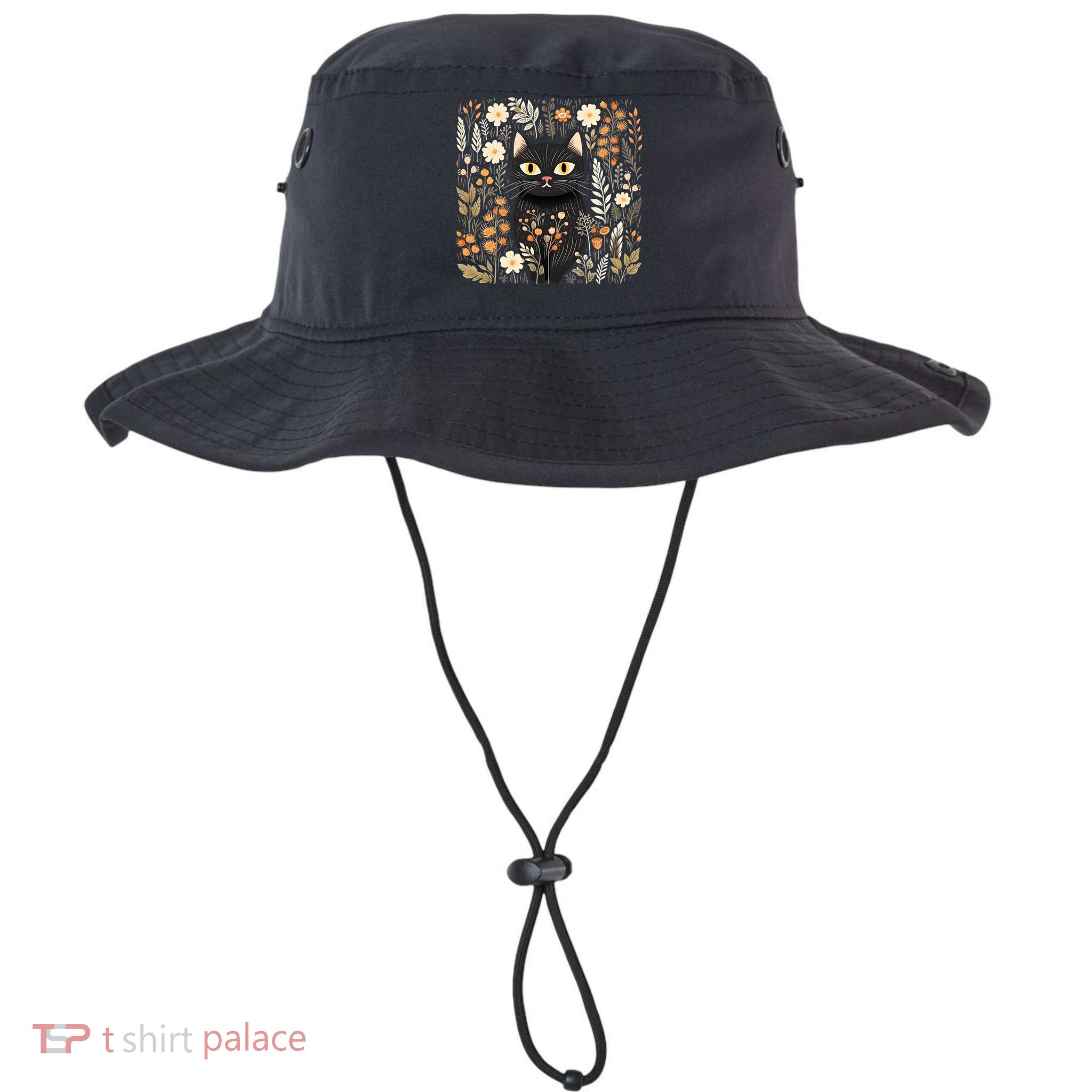 Cottagecore Aesthetic Cat Gift Bucket Hat