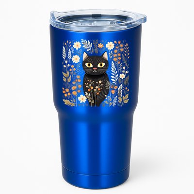 Cottagecore Aesthetic Cat Gift Tumbler