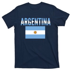 Cool Argentina Country Flag Soccer T-Shirt