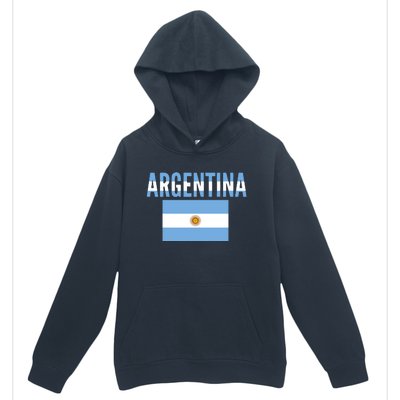 Cool Argentina Country Flag Soccer Urban Pullover Hoodie