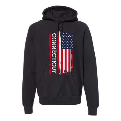 Connecticut America Premium Hoodie