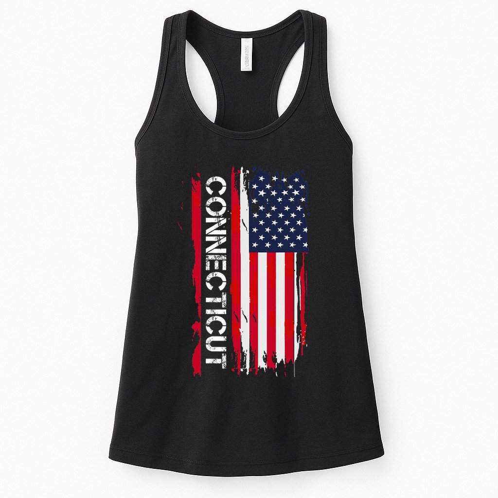 Connecticut America Womens Tank Top