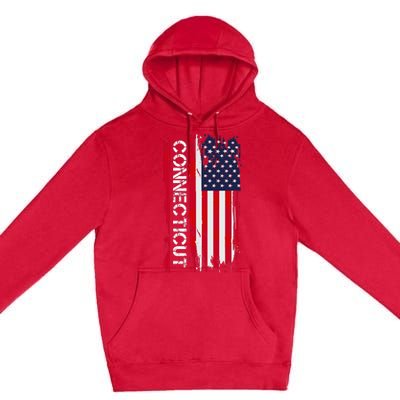 Connecticut America Premium Pullover Hoodie