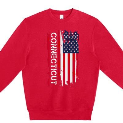 Connecticut America Premium Crewneck Sweatshirt