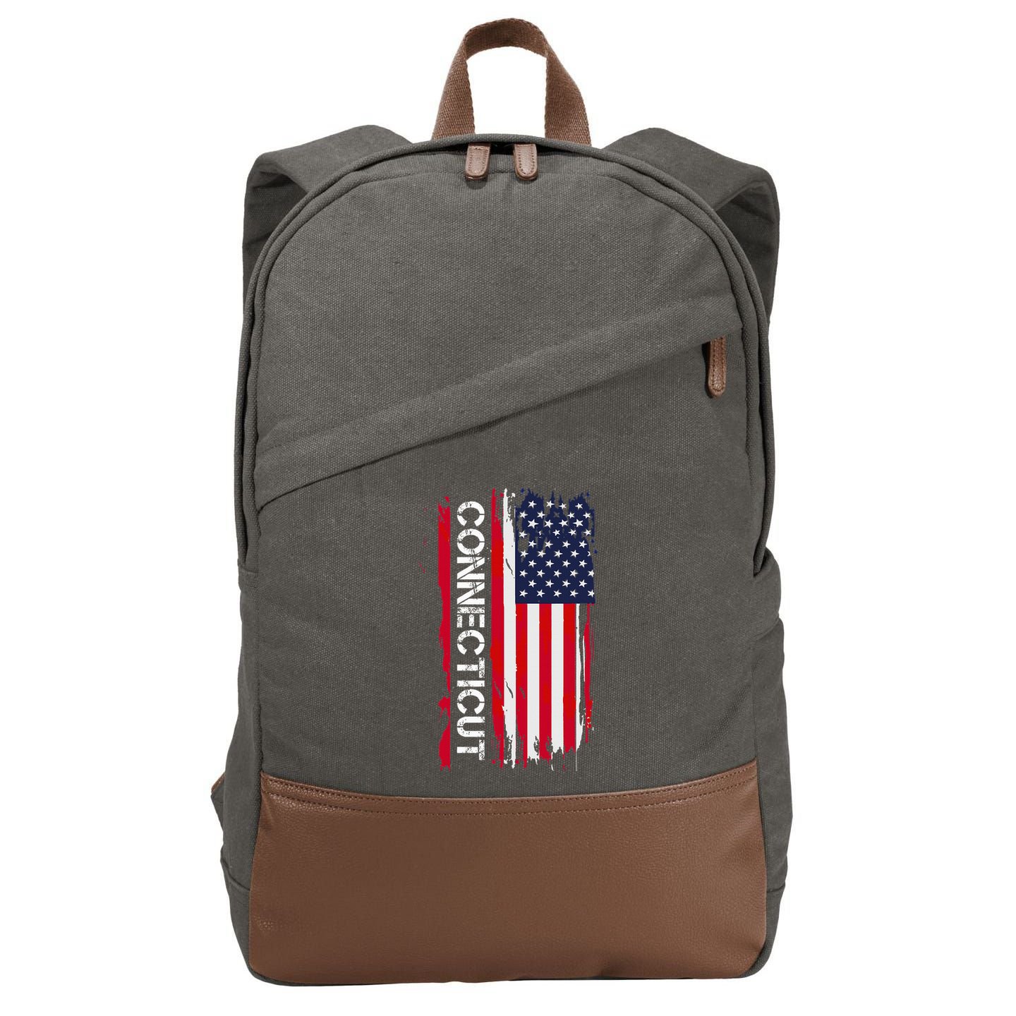 Connecticut America Cotton Canvas Backpack