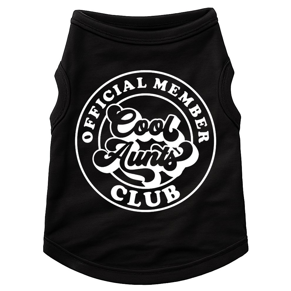 Cool Aunts Club Member Club Auntie Best Aunts Great Gift Doggie Tank