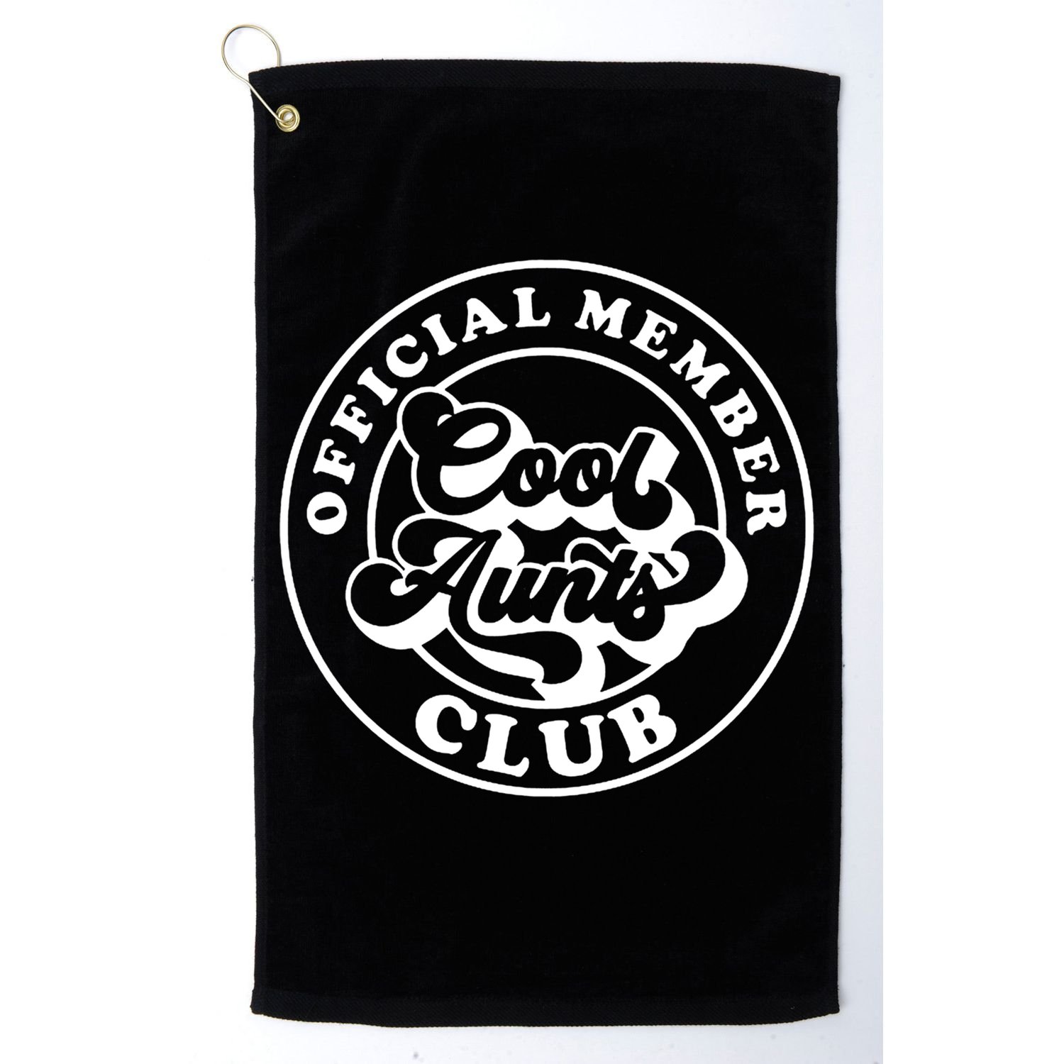 Cool Aunts Club Member Club Auntie Best Aunts Great Gift Golf Towel
