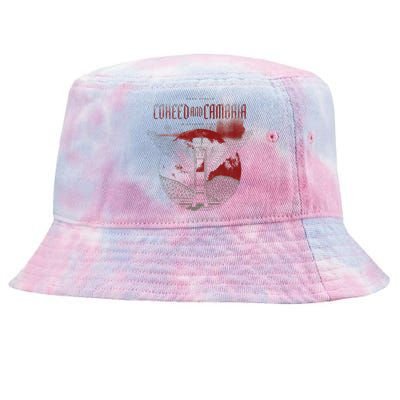 Coheed And Cambria Death Moon Tie-Dyed Bucket Hat