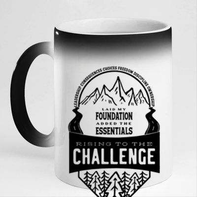 Challenge A Classical Conversations Homeschooler Gift 11oz Black Color Changing Mug