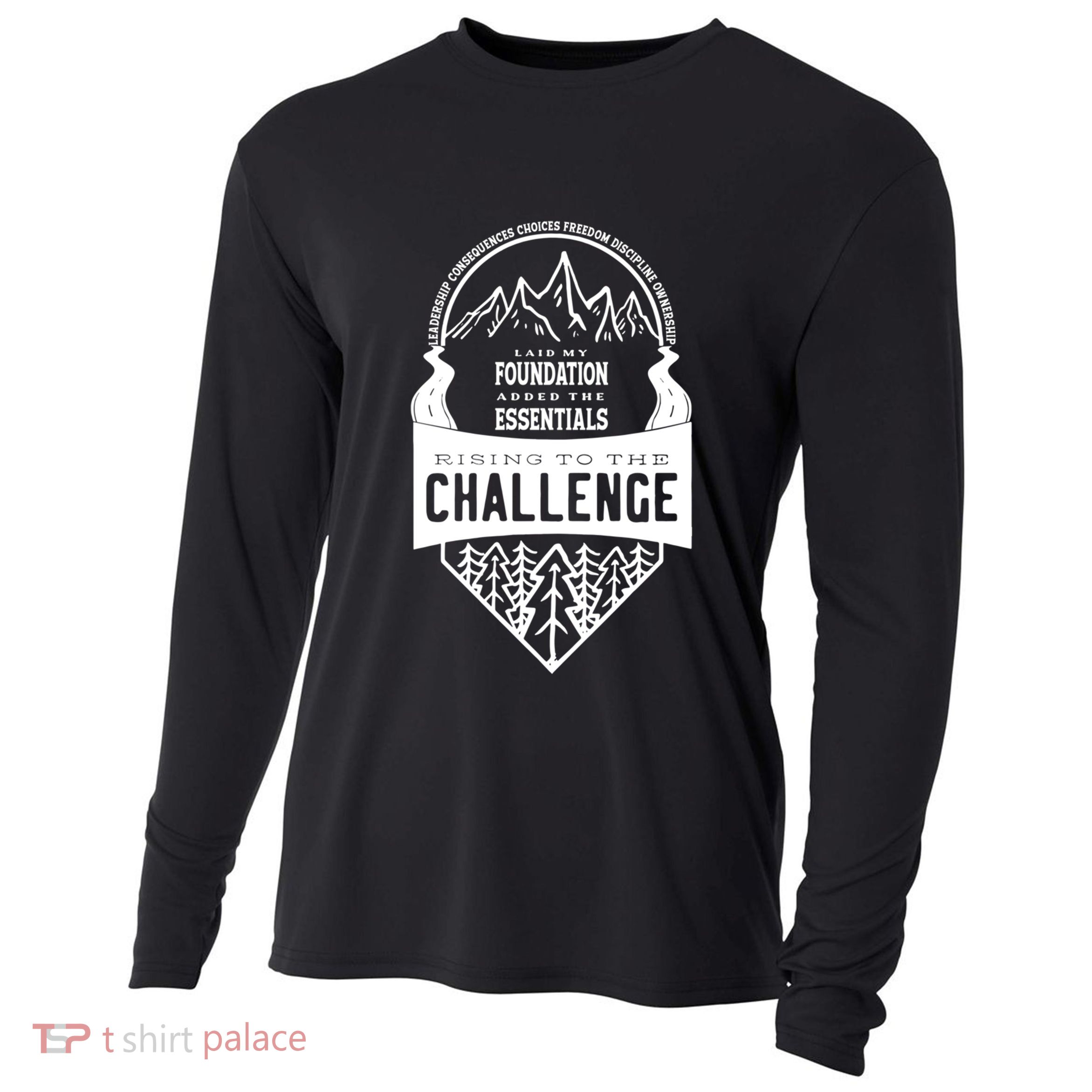 Challenge A Classical Conversations Homeschooler Gift Cooling Performance Long Sleeve Crew