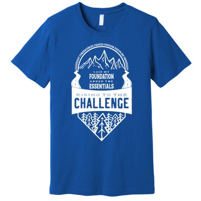 Challenge A Classical Conversations Homeschooler Gift Premium T-Shirt