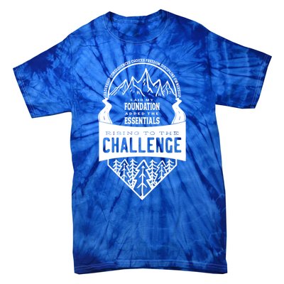 Challenge A Classical Conversations Homeschooler Gift Tie-Dye T-Shirt