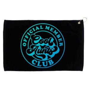 Cool Aunts Club Member Club Auntie Best Aunts Great Gift Grommeted Golf Towel