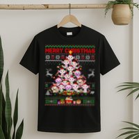 Cute Axolotl Christmas Tree Ugly Sweater   T-Shirt