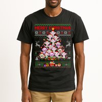 Cute Axolotl Christmas Tree Ugly Sweater   Tall T-Shirt