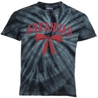 Colors Arkansas Coquette Arkansas Kids Tie-Dye T-Shirt