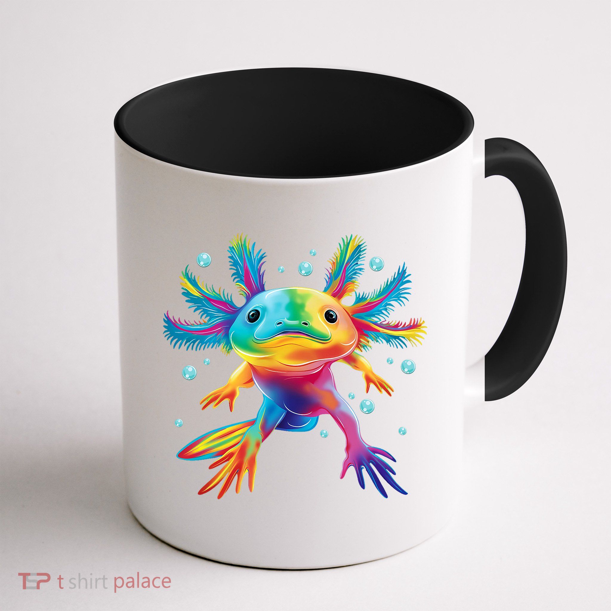 Cute Axolotl Colorful Axolotl Art Mug