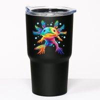 Cute Axolotl Colorful Axolotl Art Tumbler