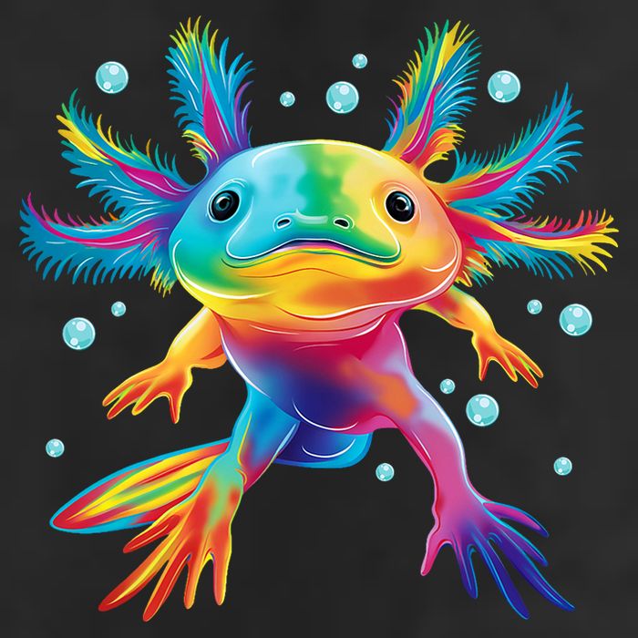 Cute Axolotl Colorful Axolotl Art Tumbler