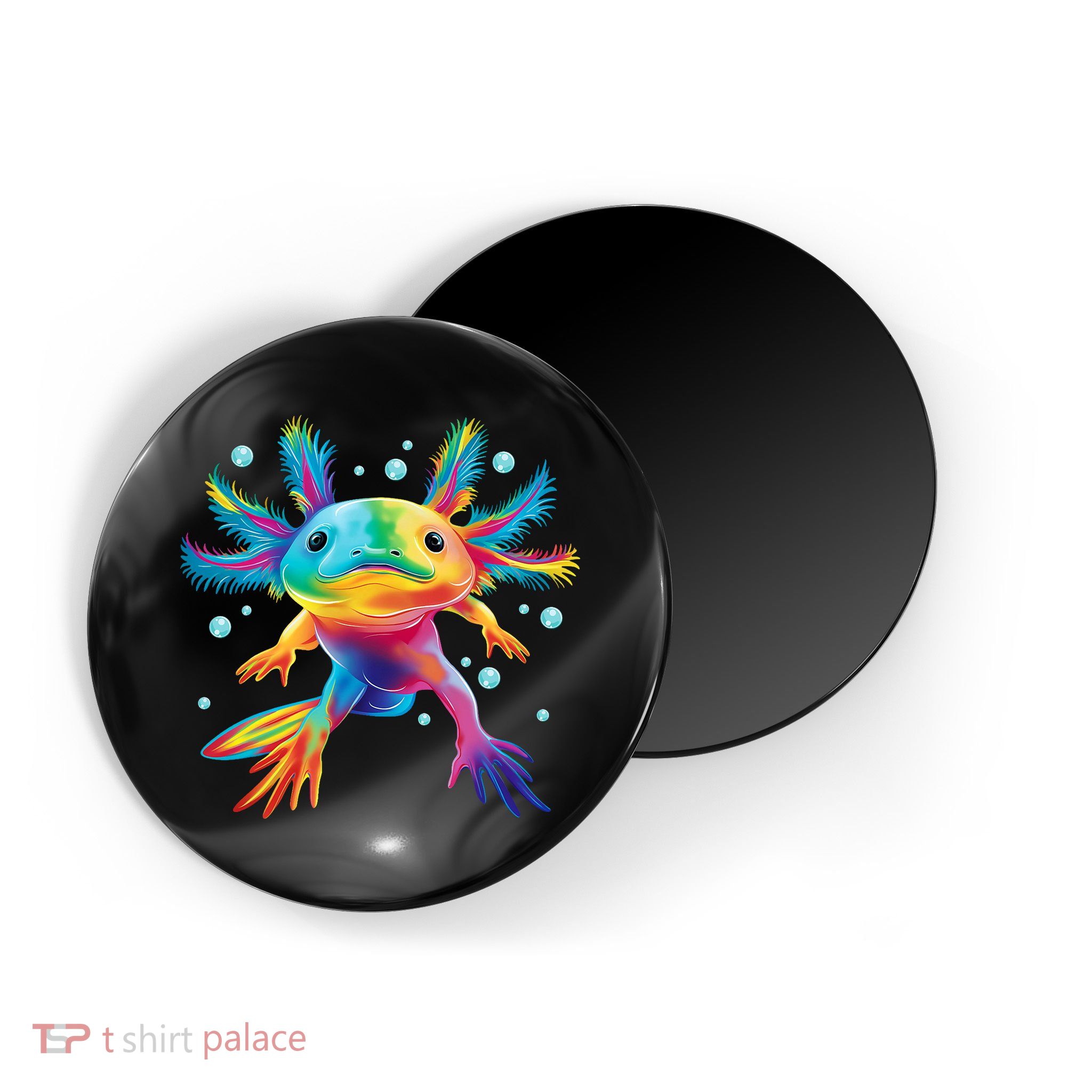 Cute Axolotl Colorful Axolotl Art Magnet