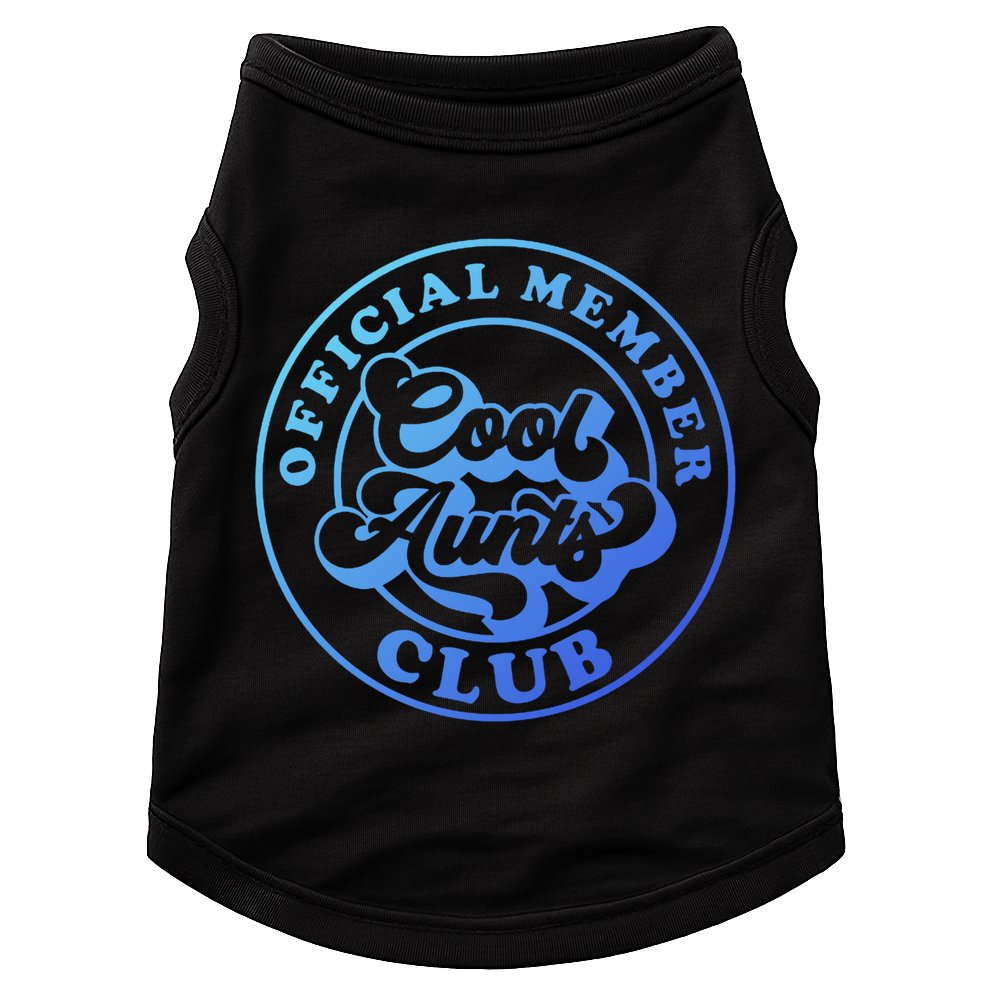 Cool Aunts Club Member Club Auntie Best Aunts Great Gift Doggie Tank
