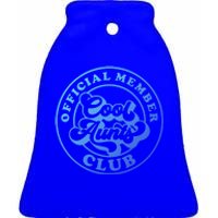 Cool Aunts Club Member Club Auntie Best Aunts Great Gift Ceramic Bell Ornament