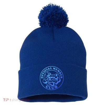 Cool Aunts Club Member Club Auntie Best Aunts Great Gift Pom Pom 12in Knit Beanie