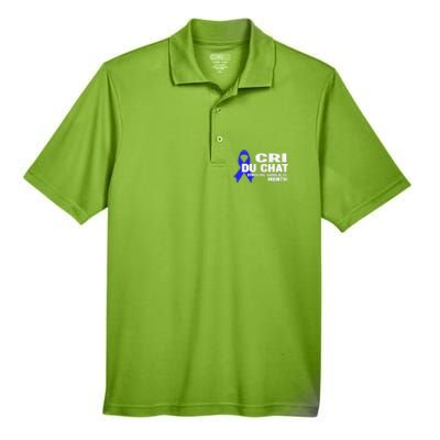 Cdc Awareness Cri Du Chat Syndrome Awareness Month Men's Origin Performance Pique Polo