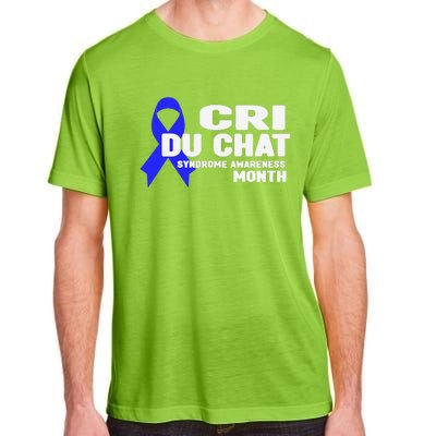 Cdc Awareness Cri Du Chat Syndrome Awareness Month Adult ChromaSoft Performance T-Shirt