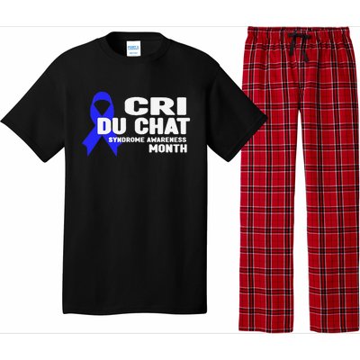 Cdc Awareness Cri Du Chat Syndrome Awareness Month Pajama Set