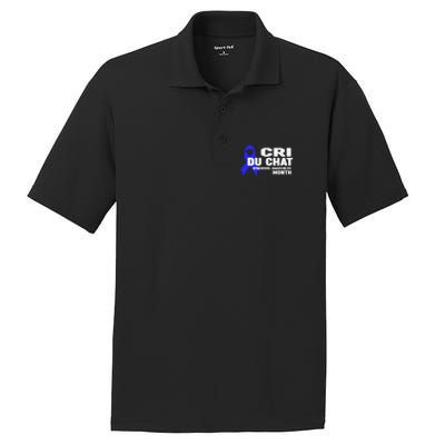 Cdc Awareness Cri Du Chat Syndrome Awareness Month PosiCharge RacerMesh Polo