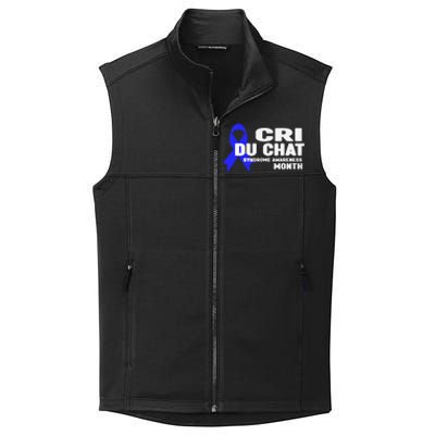 Cdc Awareness Cri Du Chat Syndrome Awareness Month Collective Smooth Fleece Vest