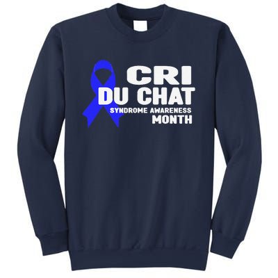 Cdc Awareness Cri Du Chat Syndrome Awareness Month Sweatshirt