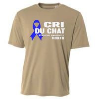 Cdc Awareness Cri Du Chat Syndrome Awareness Month Cooling Performance Crew T-Shirt