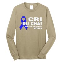 Cdc Awareness Cri Du Chat Syndrome Awareness Month Long Sleeve Shirt