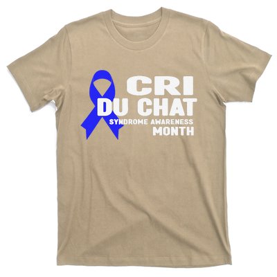 Cdc Awareness Cri Du Chat Syndrome Awareness Month T-Shirt