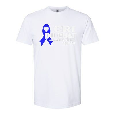 Cdc Awareness Cri Du Chat Syndrome Awareness Month Softstyle CVC T-Shirt