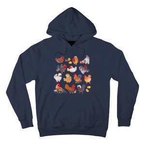 Chicken And Chick Pastel Hoodie