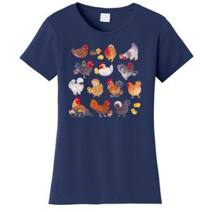 Chicken And Chick Pastel Women's T-Shirt