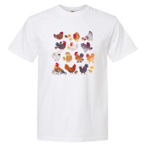 Chicken And Chick Pastel Garment-Dyed Heavyweight T-Shirt