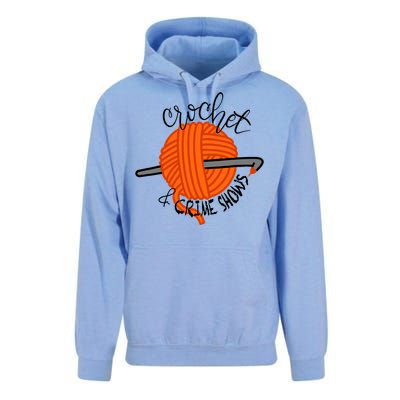 Crochet And Crime Shows Unisex Surf Hoodie