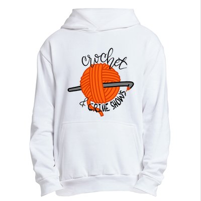 Crochet And Crime Shows Urban Pullover Hoodie